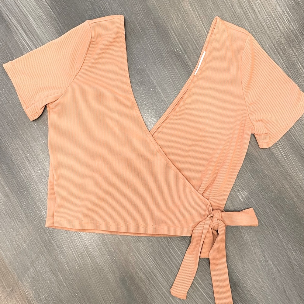 Lilyful Wrap Crop Top